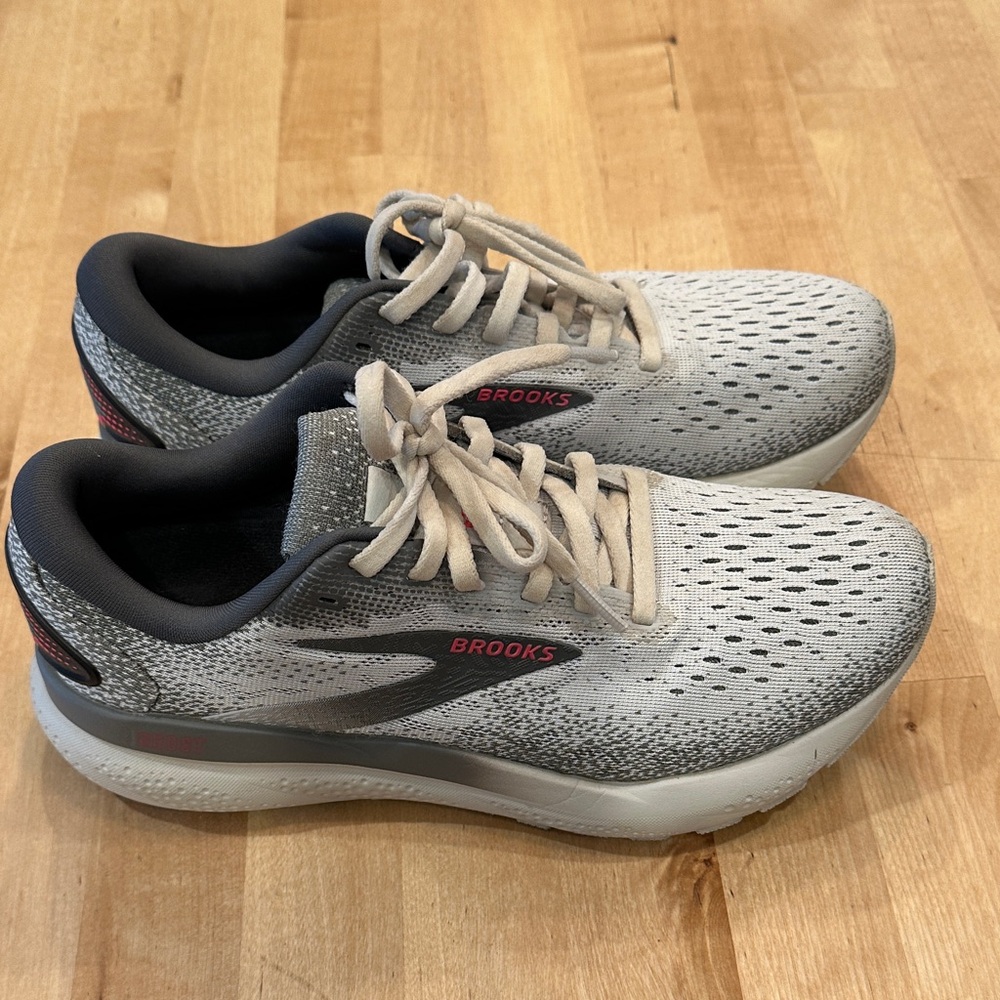 Brooks Women’s Ghost 16 Grey/Gargoyle/Pink